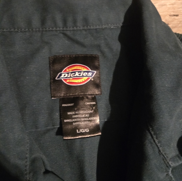 Dark Green Dickies Jumpsuit - Picture 3 of 9